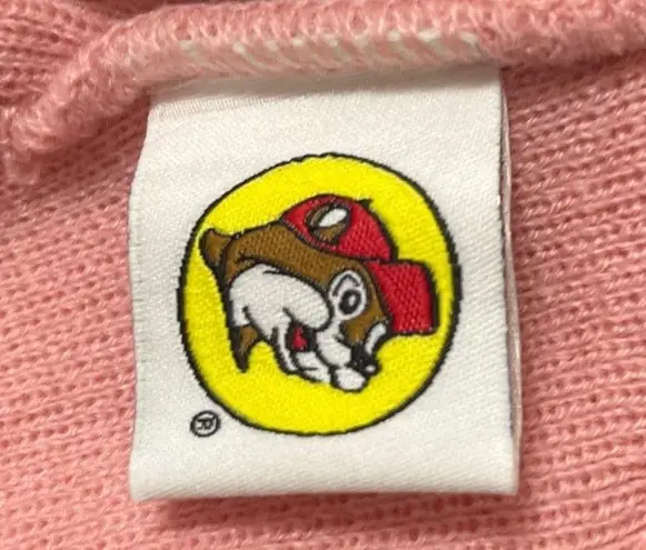 Buc-ee's Embroidered Beaver Est. 1982 Logo Knit Beanie Cap Hat Pink OS Road Trip