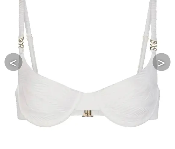 Sanori Firenze Bikini Top, White, Size M, NWOT White Size M
