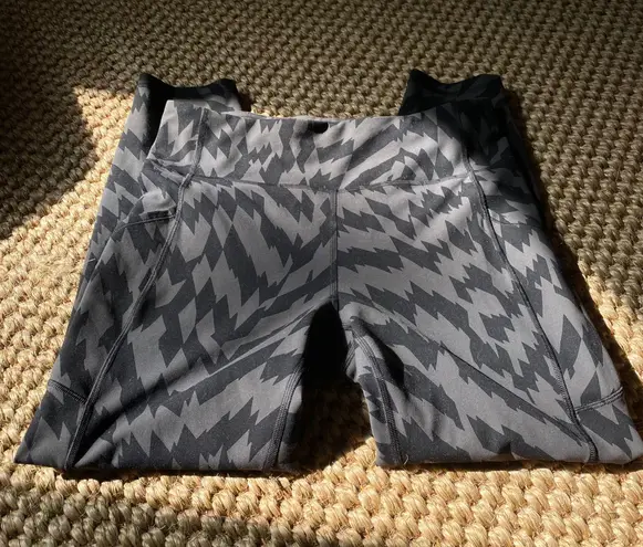 Lululemon Black Wunder Under Leggings Pattern