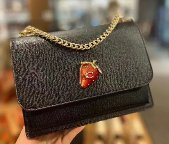 Coach  Klare Crossbody In Signature Canvas With Strawberry CH331 - Image 1