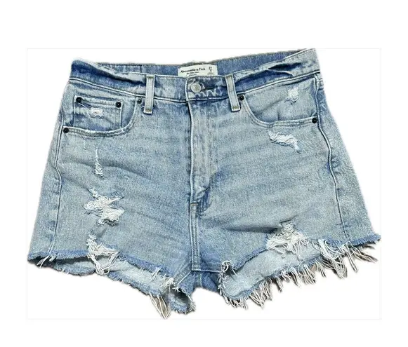 Abercrombie & Fitch Mom High Rise Jean Shorts