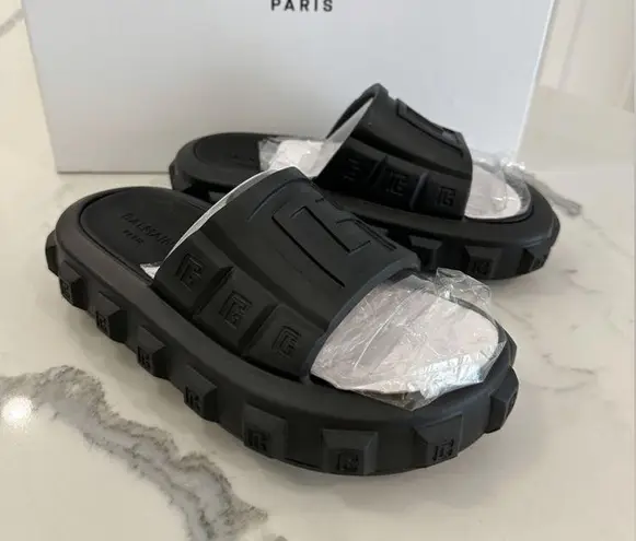 Balmain Ari Slide Sandals