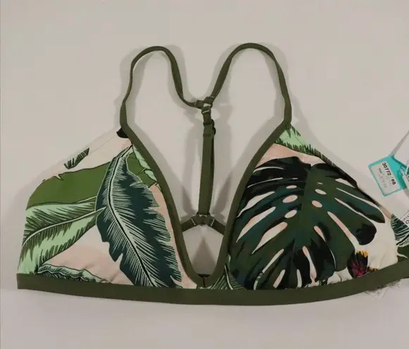 Seafolly NWT X Revolve Palm Beach Bikini Top Size 12