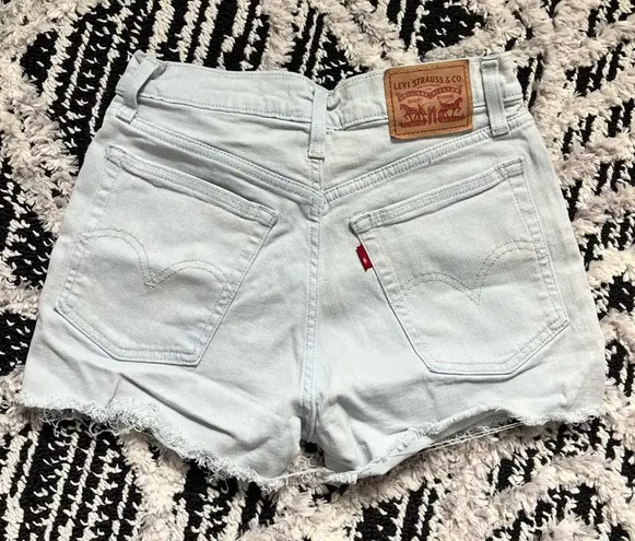 Levi's Levi Frayed Denim Shorts
