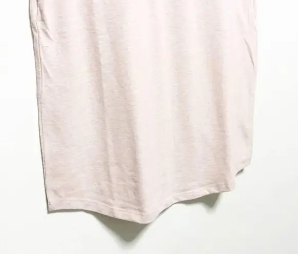 Current Air New! Pink Crew Neck Short Sleeve Chain Accent Top