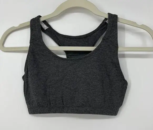 Fruit of the Loom GRAY COTTON SPORTS BRA SIZE 34