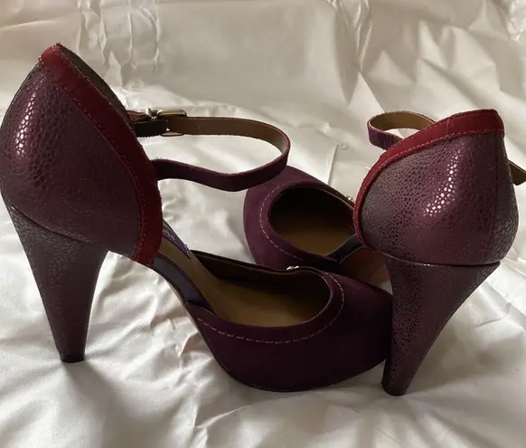 Cravo & Canela | NWOT Plum Heels sz 8 Purple