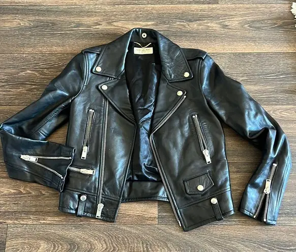Saint Laurent Leather Jacket