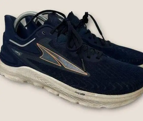 Altra Womens size 9 Torin 6 Road Running Sneakers Shoes Blue Lace Up 500601