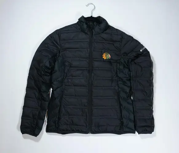 Columbia Interchange Chicago Blackhawks NHL Lightweight Puffer Jacket Coat M