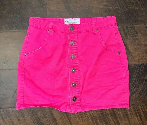 Levi's (3/$40 Item) Pink Vintage Denim Mini Skirt