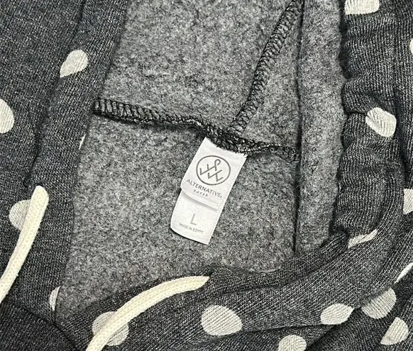 Bell’s Brewing Women’s Polka Dot Hoodie, Large Gray