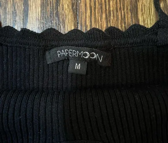 PaperMoon Black Basic Tank