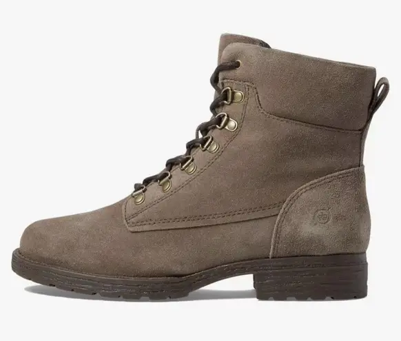 Born Codi Leather Lace Up Biker Moto Combat Boots New Women's size 6M New Brown