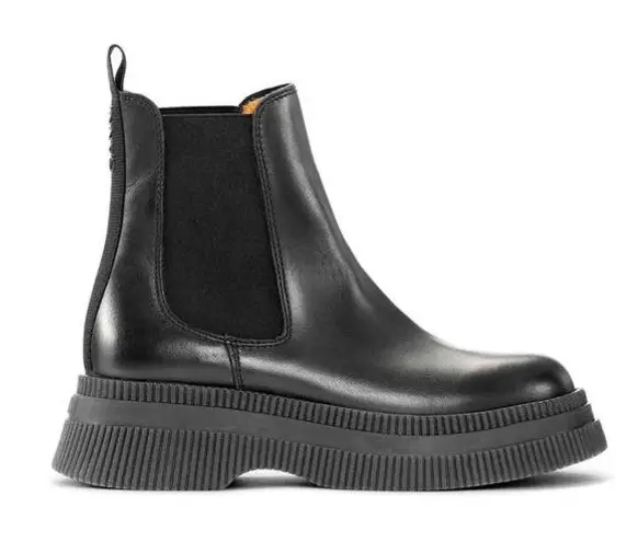Ganni NWOB GIANNI CREEPERS CHELSEA BOOTS