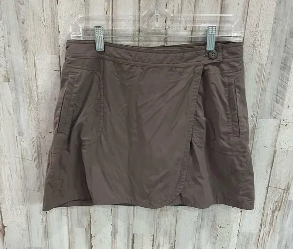 Patagonia  Brown Solimar Skirt Wrap Skort Earthenware