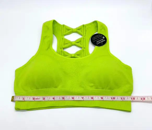 Soho Sport Active Wear Lime Green Sports Top