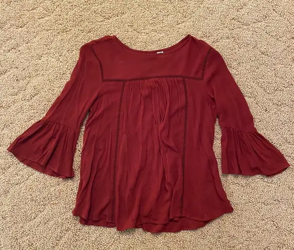Old Navy ‼️ Long Sleeve Boho Work Blouse‼️ thumbnail 1