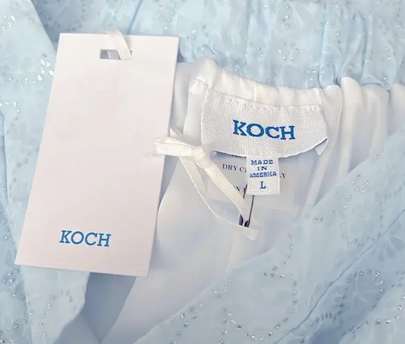Koch New Jules Pants Sky Bloom, Size L New w/Tag Retail $420