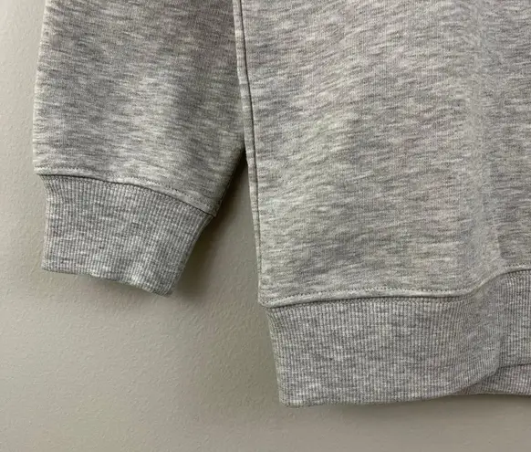 Zoe Karssen KARSSEN “I Will, If You Will” Boyfriend Oversized Grey Graphic Sweatshirt NEW