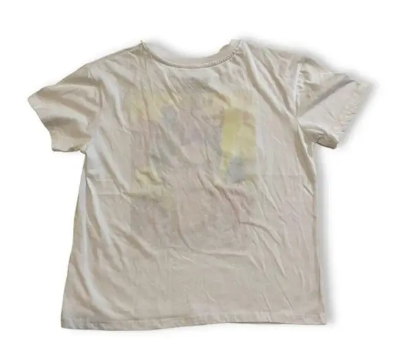 Jerry Leigh NWT White Frida Kahlo Floral Portrait Tee T-Shirt Top New Small Socialism Artist - Image 9