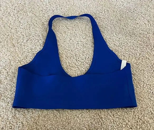 Free People Blue halter bralette never worn