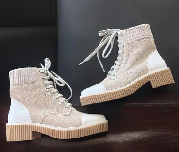 VANELi Mage Boots in Light Grey Nival Combo, Size 7.5 New w/o Box Retail $250