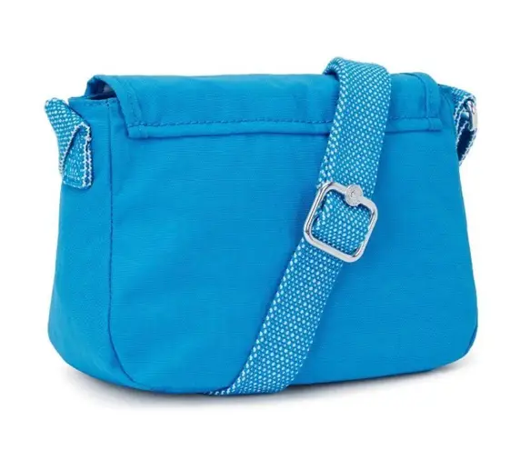 Kipling New  Women's Sabian Crossbody Mini Bag with Adjustable Strap Eagle Blue