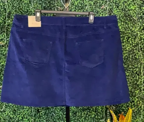 Navy Blue Mini Skirt by FRYE AND CO Size undefined