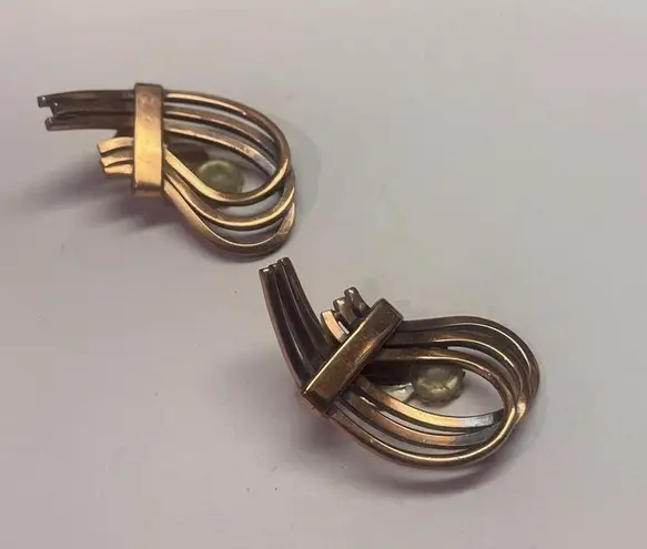 Vintage Costume Earrings Clip On Clip