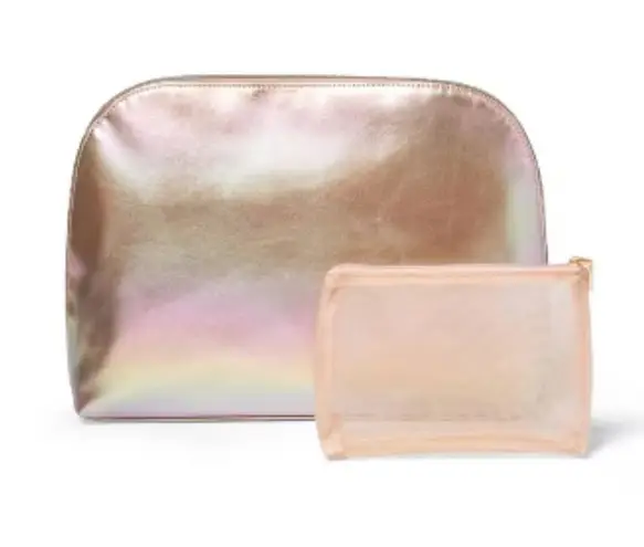 Sonia Kashuk Holographic large travel Makeup and toiletries Bag