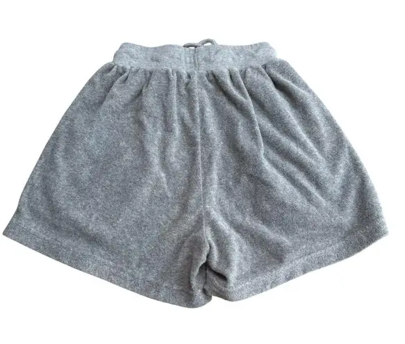 Ames Worldwide Terry Signature Logo Shorts Gray High Rise Korean Loungewear KPop Size M