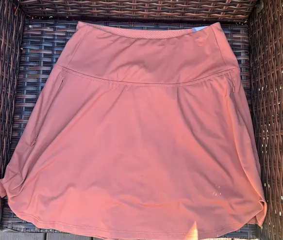 CALIA Women's 15" Eagle Golf Skort. XS in the color dark orange. NWT Orange