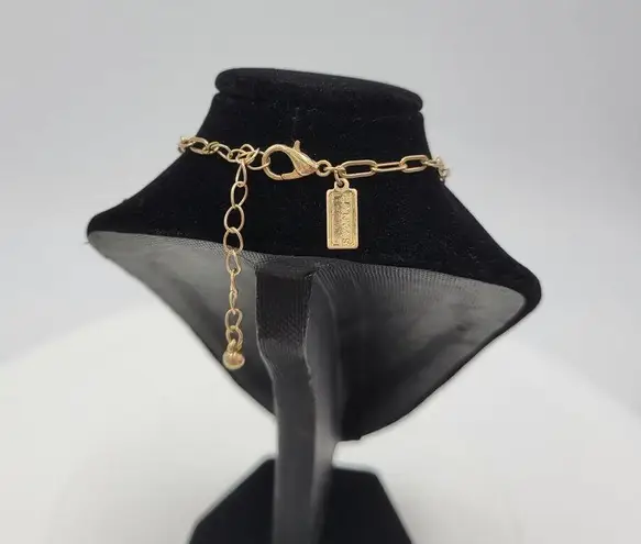 Mother of Pearl Women's Bracelet Gold Adjustable Paperclip Chain Fashion Jewelry