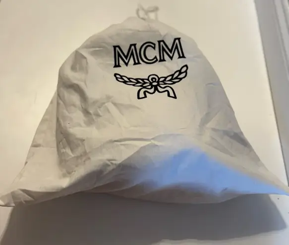 MCM Ottomar Monogram Backpack Pink