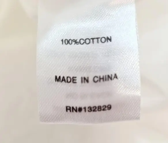 MORE TO COME Amora Bow Mini Dress in White Small