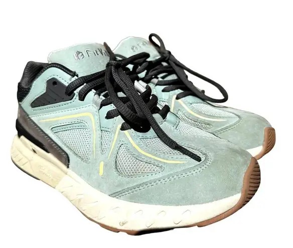 Fitville Rebound Core Running Shoes PropelCore Wide Toe Box Mint Green Gray 8