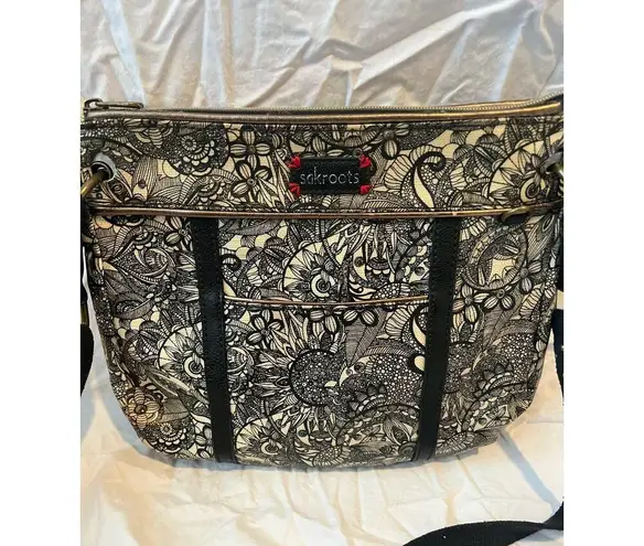 Sakroots Desert Print Crossbody Hand Bag & Wallet Combo