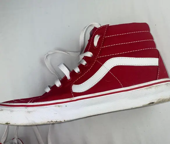 Vans Red High Tops