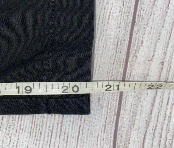 White Stag 100% cotton chino Capri pants black size 8 petite women