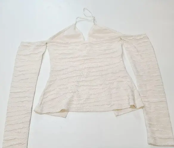 Camila Coelho Stacey Top in Ivory XS