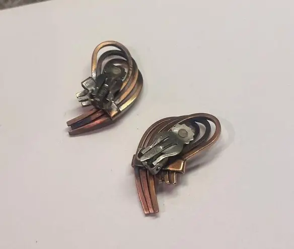 Vintage Costume Earrings Clip On Clip