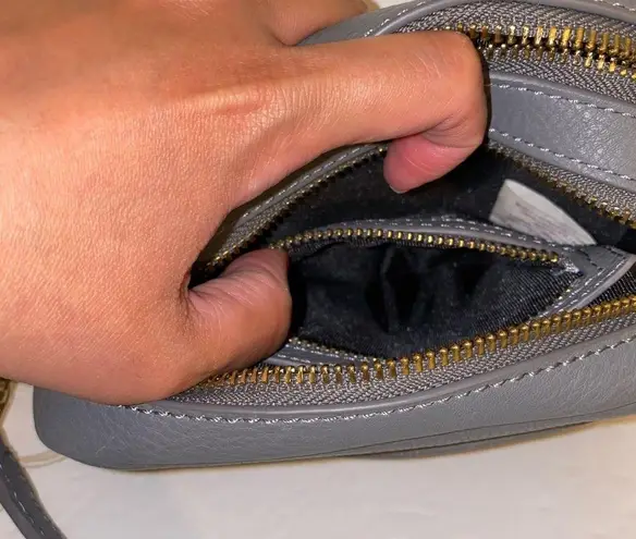 Etienne Aigner - Adeline Mini Ca Double Zip Crossbody Camera bag โslateโ gray ๐