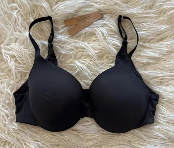 SKIMS Smoothing Intimates Full Coverage Lightly Lined Bra Onyx Size 34B - Image 1