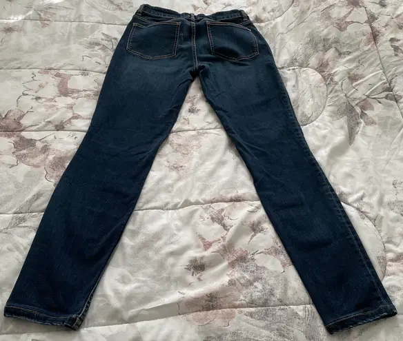 Marc by Marc Jacobs Lou Skinny Dark Wash Blue Jeans, size 28”