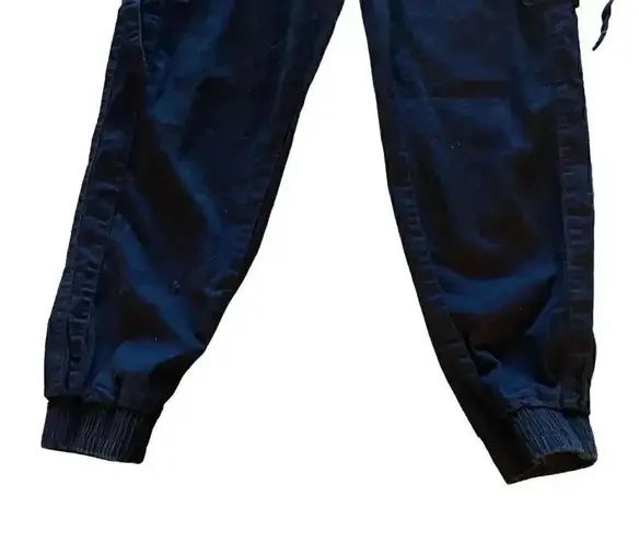 VIP Navy Soft Tencell Skinny High Rise Cargo Pockets SZ 9/29 # 1501 Blue