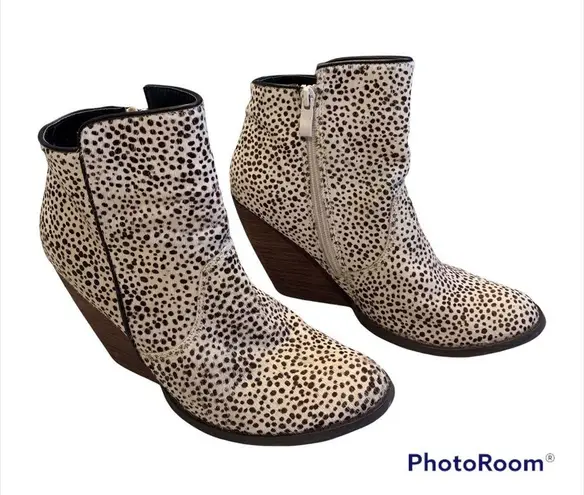 Very Volatile Chocolate Chip Pony Hair Booties