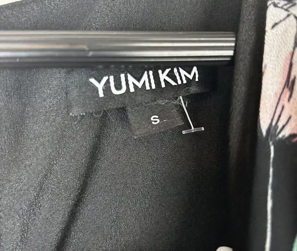 Yumi Kim Size small Celeste Floral Bohemian Flowy Faux Wrap Dress Bell Sleeve