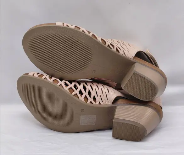 Bueno Lacey Women's Sandals Shoes Size 39(US 8.5) Pink Casual Boho Chunky Heel