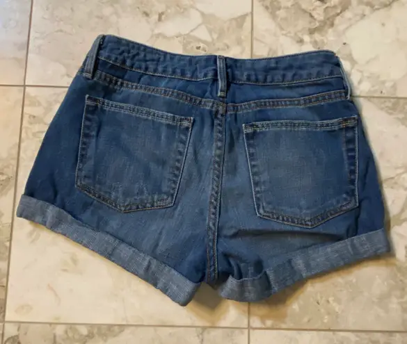 PacSun bullhead denim cuffed jean shorts 25